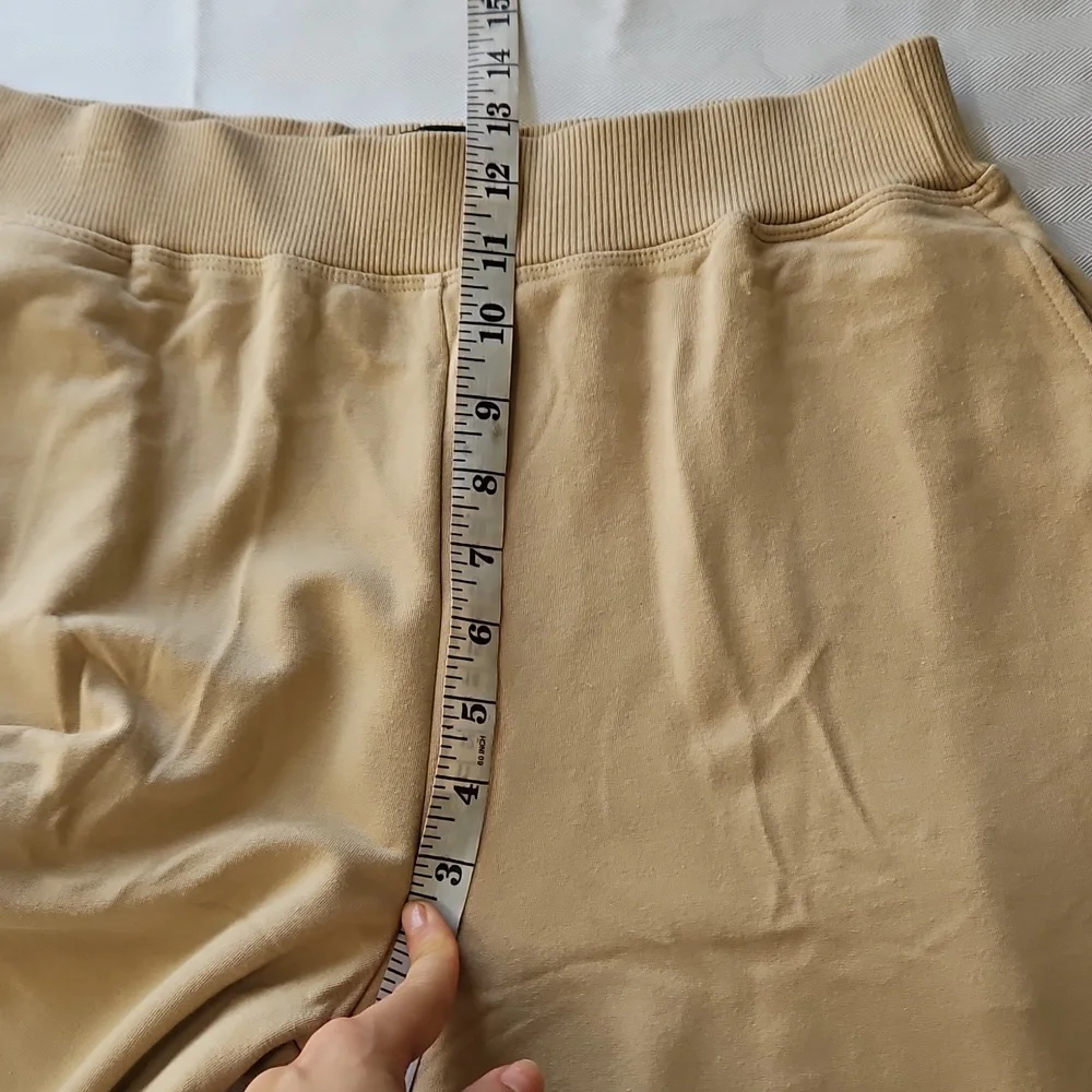 🌸L'AGENCE Campbell Beige‎ Ribbed Waistband Pants